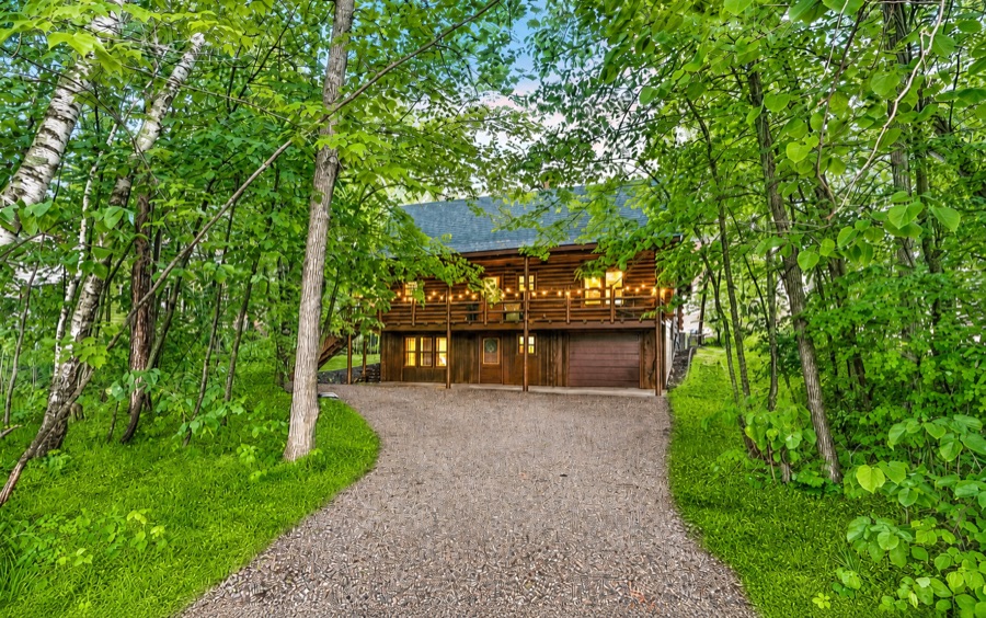 On-site parking at the cabin